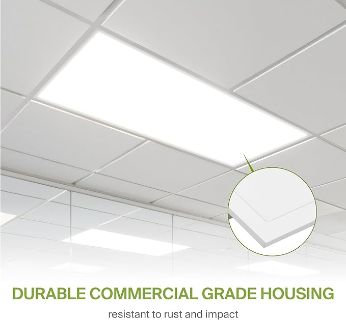 ASD 2 Pack 2x4 Smart LED Flat Panel Light