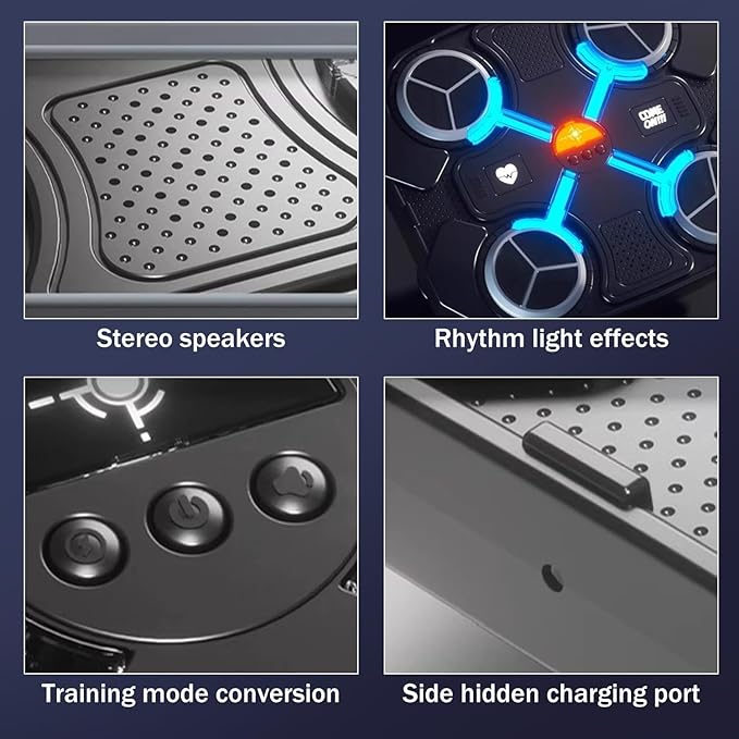 Music Boxing Machine Wall Mounted Smart Scoring Target