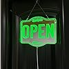 RGB Glam Plus LED Sign - Elegant Mirror Backing - Smart 3D Shop Decoration - Multicolor Signage st06s43-fnd-j0008-d